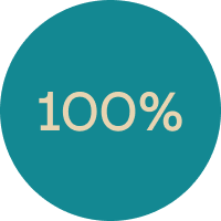 100% icon